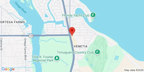 Map of 5507 Roosevelt Blvd Jacksonville, FL 32244