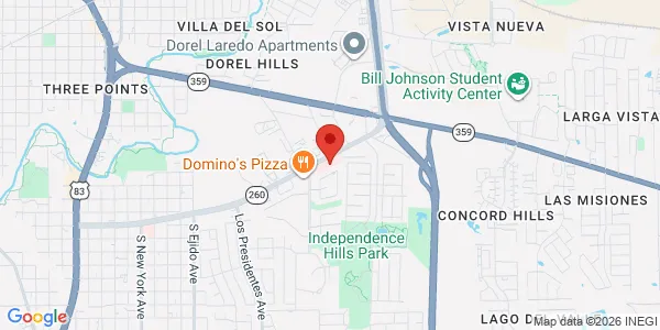 Map of 4151 Jamie Zapata Memorial Hwy Suite 101 Laredo, TX 78043