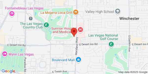 Map of 3201 S Maryland Pkwy Ste 102 Las Vegas, NV 89109