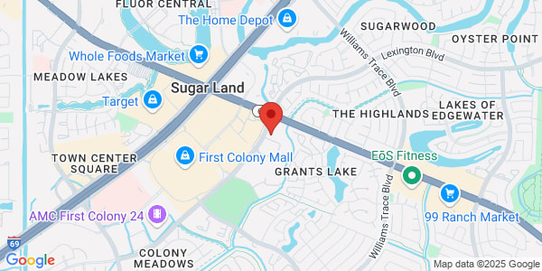 Map of 15925 Lexington Blvd Sugar Land, TX 77479