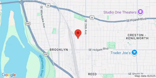 Map of 2340 SE Gladstone St Ste 18 Portland, OR 97206