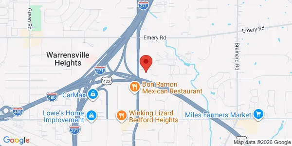 Map of 4775 Richmond Rd Cleveland, OH 44128