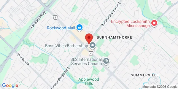 Map of 1420 Burnhamthorpe Road E Mississauga, ON L4X 2Z9 Canada