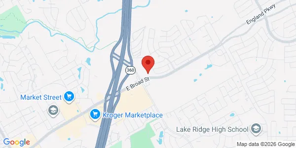 Map of 3807 E Broad Street St Ste 101 Mansfield, TX 76063
