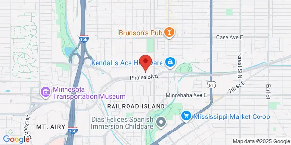 Map of 545 Phalen Blvd Saint Paul, MN 55130