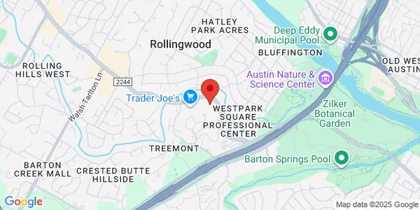 Map of 2745 Bee Caves Rd Ste 102 Austin, TX 78746