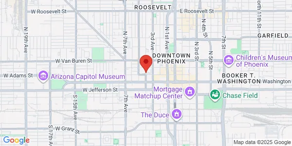 Map of Phoenix , AZ 85003