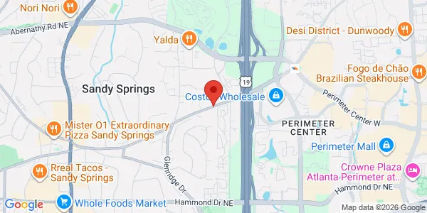 Map of 755 Mount Vernon Hwy NE Ste 250 Atlanta, GA 30328