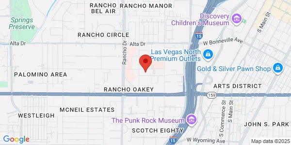 Map of 2020 Wellness Way Ste 206 Las Vegas, NV 89106