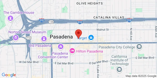 Map of 65 N Madison Ave, Lower Level
Pasadena, CA