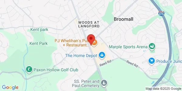 Map of 1991 Sproul Rd Ste 130 Broomall, PA 19008