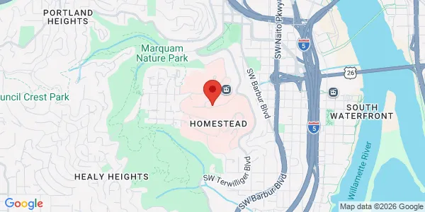 Map of 3181 SW Sam Jackson Park Rd Portland, OR 97239