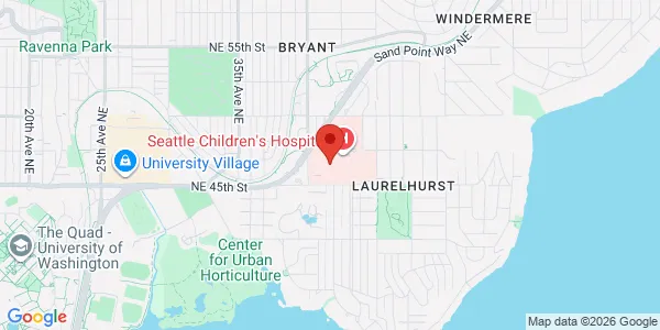 Map of 4800 Sand Point Way NE Seattle, WA 98105