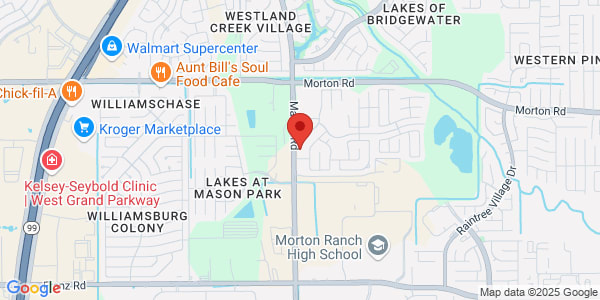 Map of 2630 N Mason Rd Ste A1 Katy, TX 77449