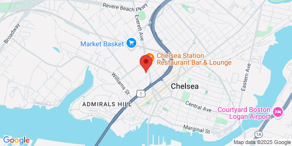 Map of 80 Everett Ave Chelsea, MA 02150