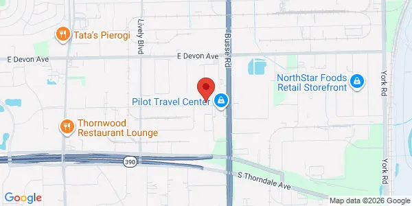 Map of 1280 Mark St Bensenville, IL 60106