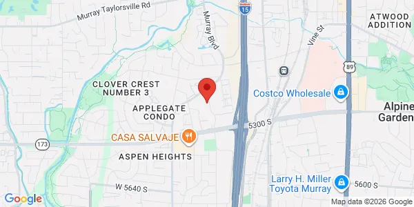 Map of 5242 College Dr Salt Lake City, UT 84123