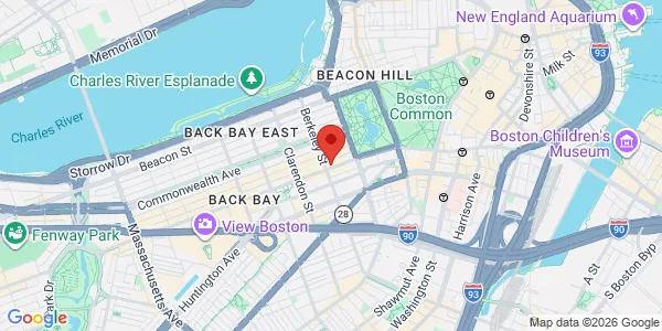 Map of 425 Boylston St Boston, MA 02116