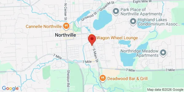 Map of 308 S Main St Northville, MI 48167