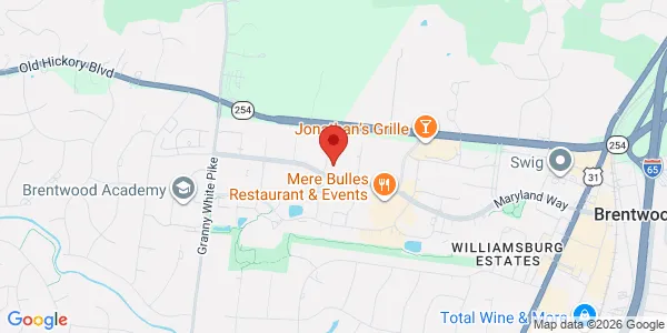 Map of 5214 Maryland Way Brentwood, TN 37027