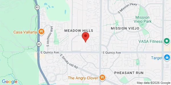 Map of 4179 S Fraser Cir Aurora, CO 80014