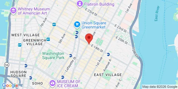Map of 123 3rd Ave New York, NY 10003