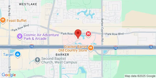 Map of 18400 Katy Fwy Ste 600 Houston, TX 77094
