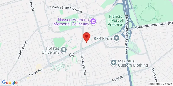 Map of 1101 Hempstead Turnpike Uniondale, NY 11553