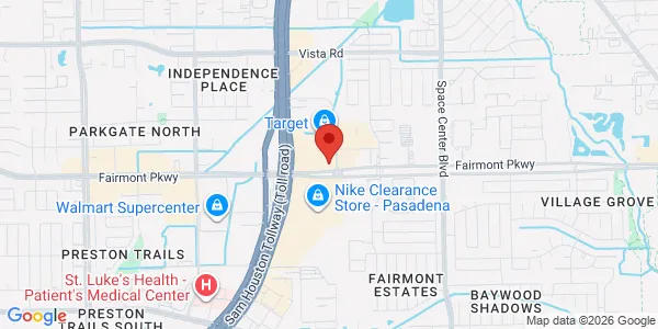 Map of 5763 Fairmont Pkwy Pasadena, TX 77505