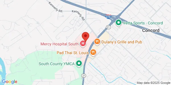 Map of 10010 Kennerly Rd St. Louis, MO 63128
