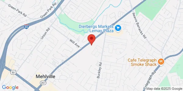 Map of 2900 Lemay Ferry Rd Lemay, MO 63125