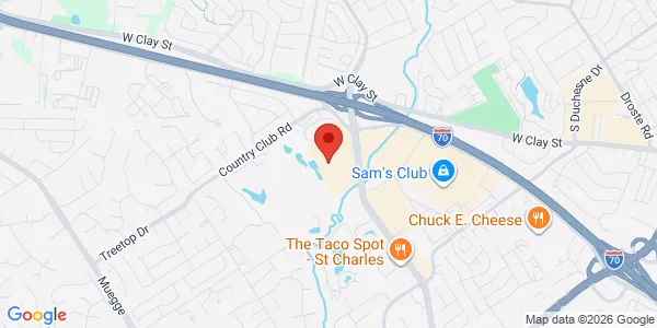 Map of 2031 Zumbehl Rd St Charles, MO 63303