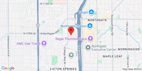 Map of 10330 Meridian Ave N Ste 200 Seattle, WA 98133