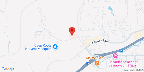 Map of 1301 Bertha Howe Ave Ste 1 Mesquite, NV 89027