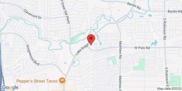 Map of 4560 Lake Ridge Pkwy Ste 200 Grand Prairie, TX 75052