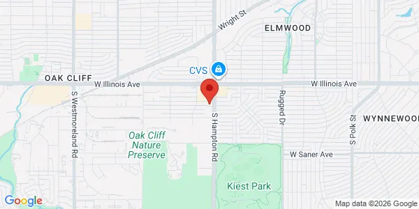 Map of 2701 S Hampton Rd Ste 101 Dallas, TX 75224