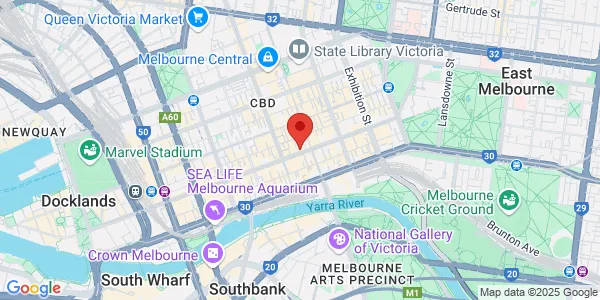 Map of 3rd Floor 250 Collins St Melbourne Victoria 3000 Australia