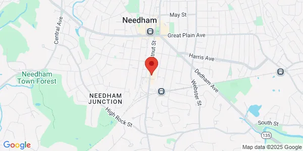 Map of 300 Chestnut St Ste 600 Needham, MA 02492