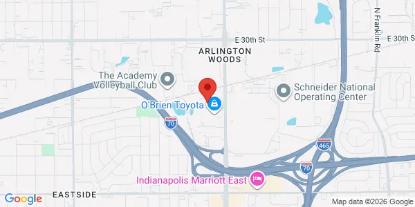 Map of 2560 N Shadeland Ave Indianapolis, IN 46219