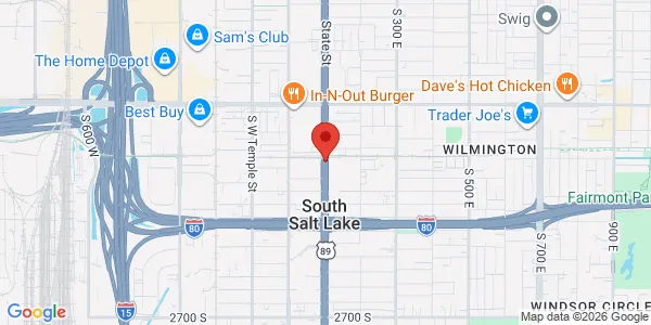 Map of 2253 S State St Salt Lake City, UT 84115