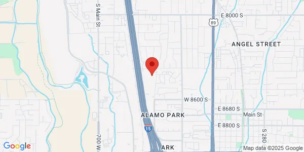 Map of 8446 Harrison St Midvale, UT 84047