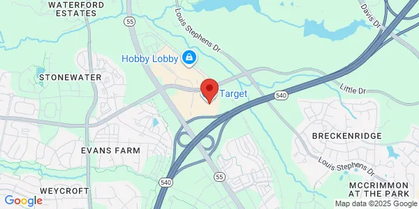 Map of 7129 O'Kelly Chapel Rd Cary, NC 27519