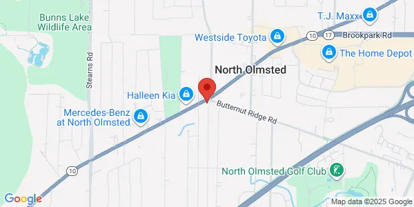 Map of 27713 Lorain Rd CORNER OF PORTER ROAD NORTH OLMSTED, OH 44070