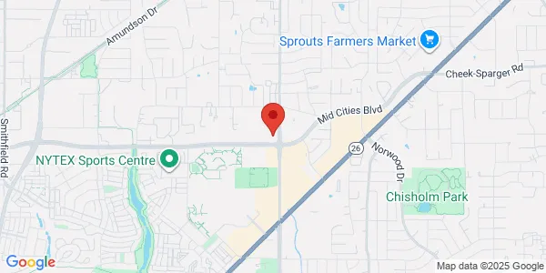 Map of 6401 Precinct Line Rd North Richland Hills, TX 76182