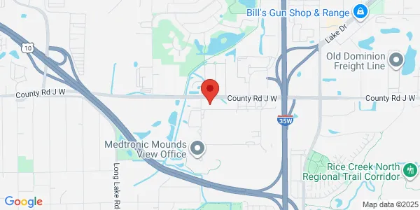 Map of 2875 84th Ln NE Minneapolis, MN 55449