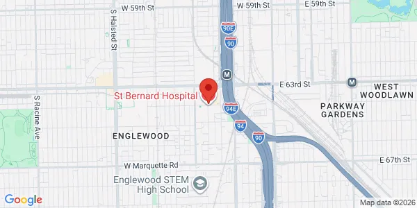 Map of 326 W 64th St Chicago, IL 60621