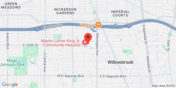 Map of 1670 E 120th Bldg 21 Los Angeles, CA 90059