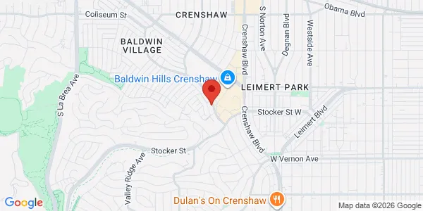 Map of 3760 Santa Rosalia Dr Los Angeles, CA 90008