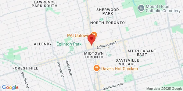Map of 2300 Yonge Street #712 Toronto, ON M4P 1E4 Canada