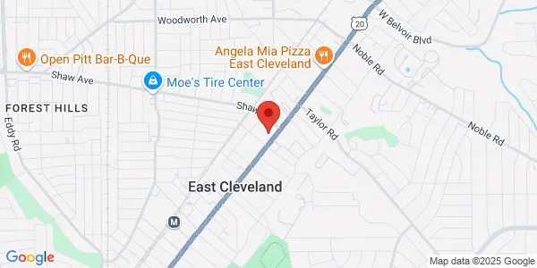 Map of 15201 Euclid Ave Cleveland, OH 44112